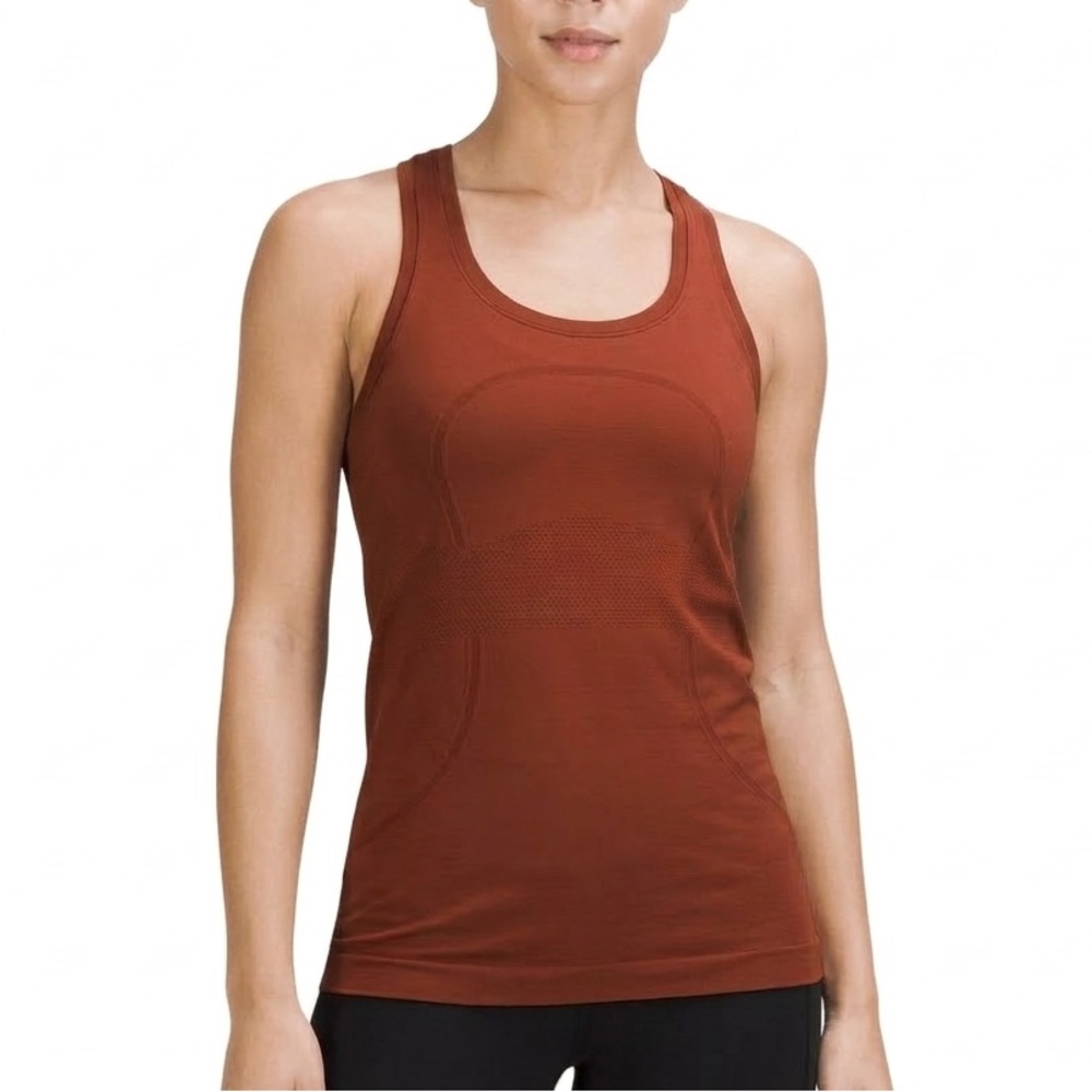LULULEMON Swiftly Tech Racerback Tank Top
Dark Terracotta Size 8